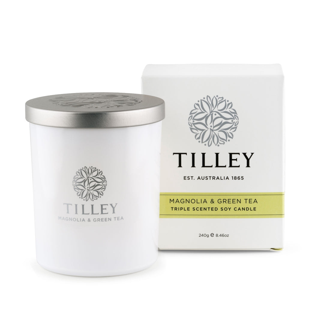 TILLYS CANDLES MAGNOLIA & GREEN TEA