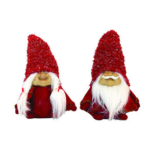 PRAGUE KNITTED RED MR & MRS SANTA