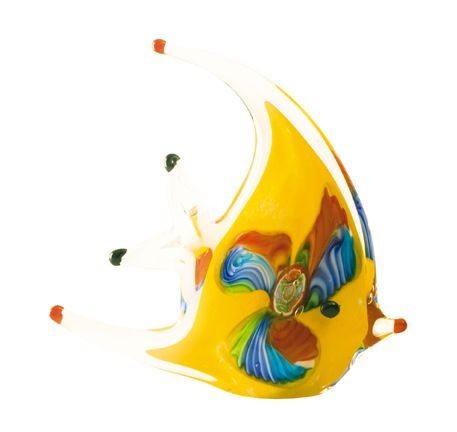 FISH REEF COLOURED GLASS ORNAMENT