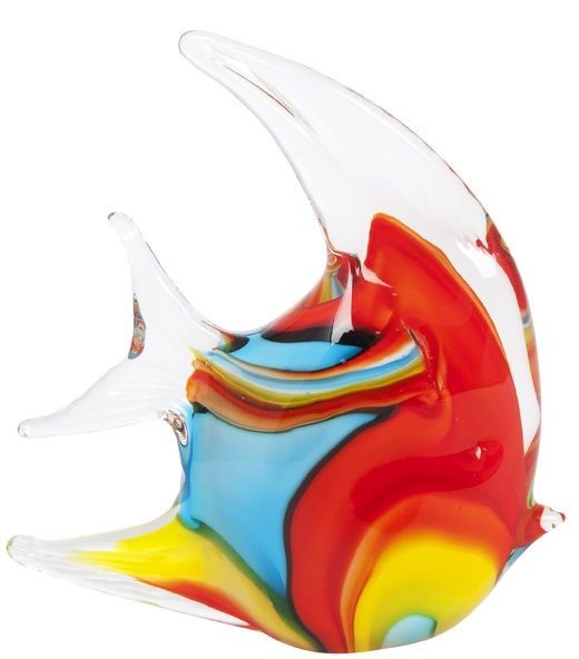 FISH BARRI COL GLASS 