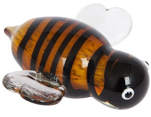 HONEY BEE ORNAMENTAL GLASS