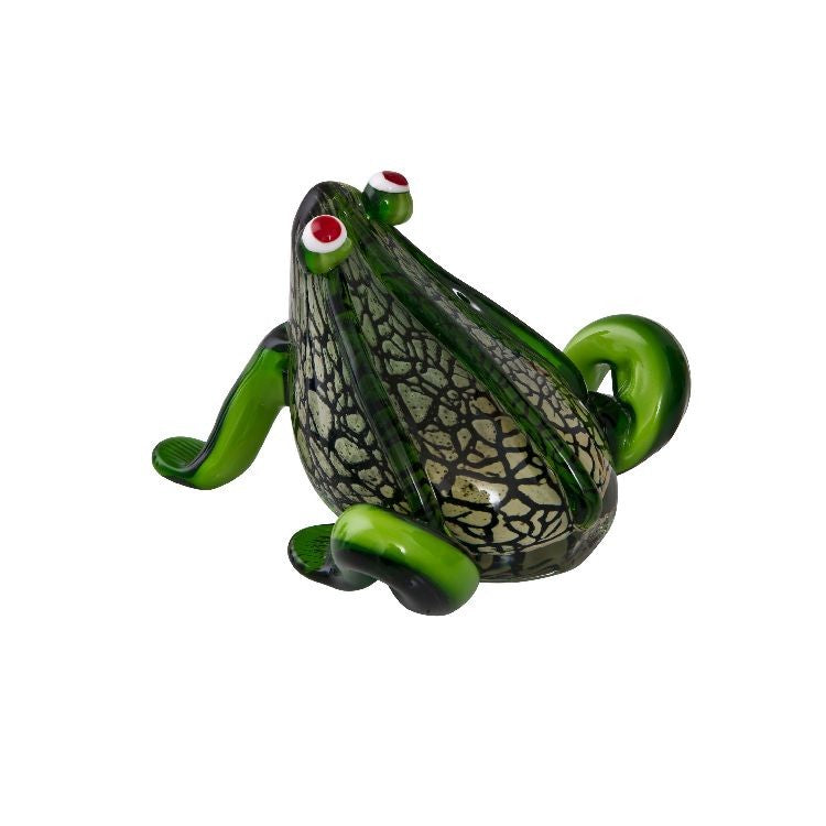 FROG SQUAT COLOURED GLASS 