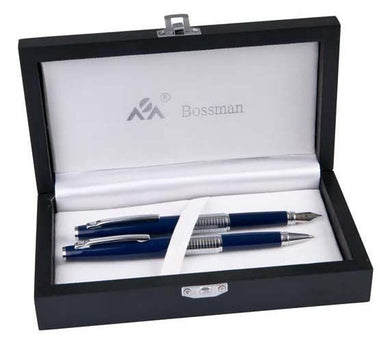 PEN SET BOSSMAN BLUE