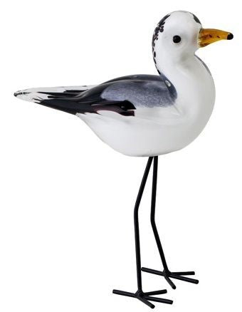 SEAGULL STANDING COLOURED GLASS 