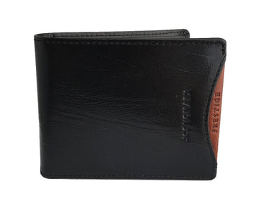 JOS VON ARX LEATHER WALLET BLACK 