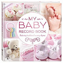 Load image into Gallery viewer, BABY&#39;S 1ST YR RECORD BK PINK
