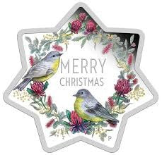 COIN 2020 1oz SILVER STAR CHRISTMAS DECORATION