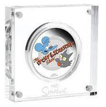 Load image into Gallery viewer, COIN ITCHY AND SCRATCHY  2021 10OZ SILVER PR COIN
