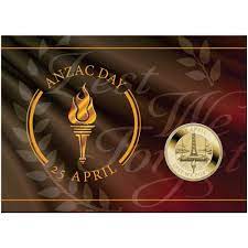 ANZAC DAY $1 COIN CARDED
