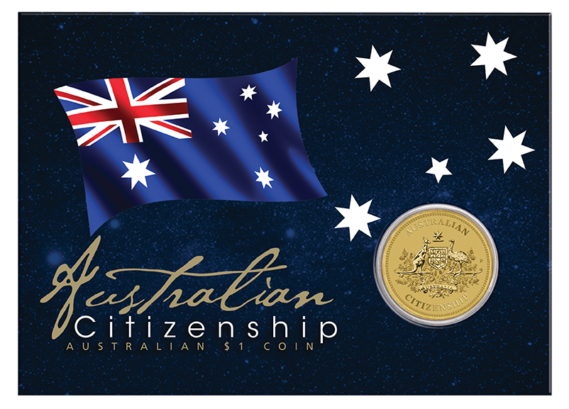 COIN AUSTRALIAN CITIZENSHIP PERTH MINT