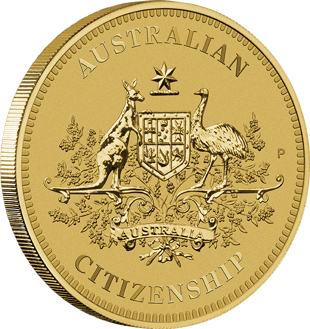 COIN AUSTRALIAN CITIZENSHIP PERTH MINT