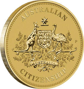 COIN AUSTRALIAN CITIZENSHIP PERTH MINT