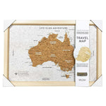 Travel Board Australia Map