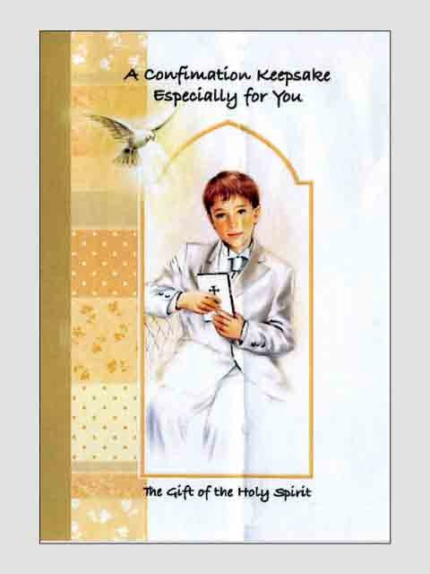 CONFIRMATION KEEPSAKE BOY