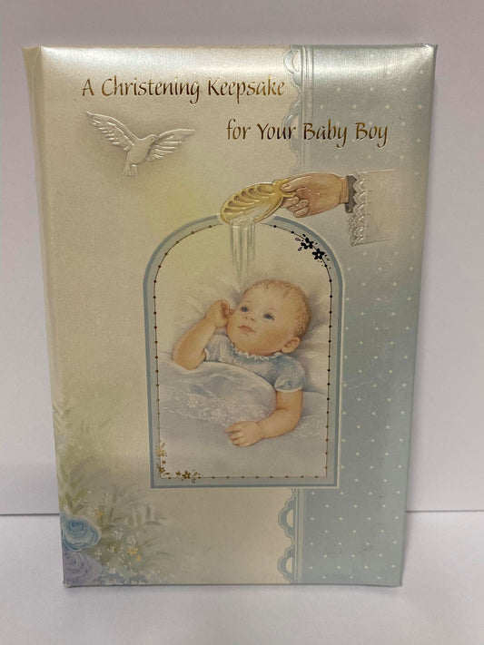 KEEPSAKE CHRISTENING BOY CDB6789