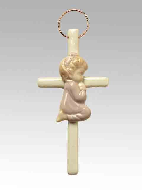 CERAMIC CROSS GIRL