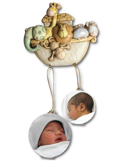 NOAH ARK ORNAMENT MOBILE FRAME