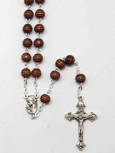 ROSARY WOODEN CARPINO BEAD