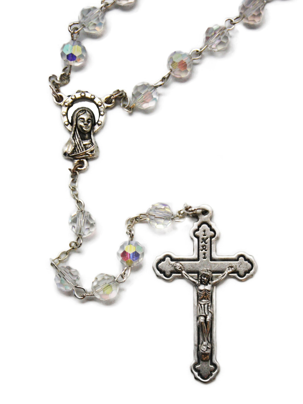 ROSARY CRYSTAL - 5MM AB CLEAR