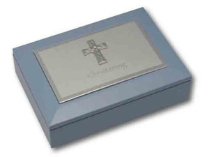 MEMORIES BOX CHRISTENING BLUE PLB60101