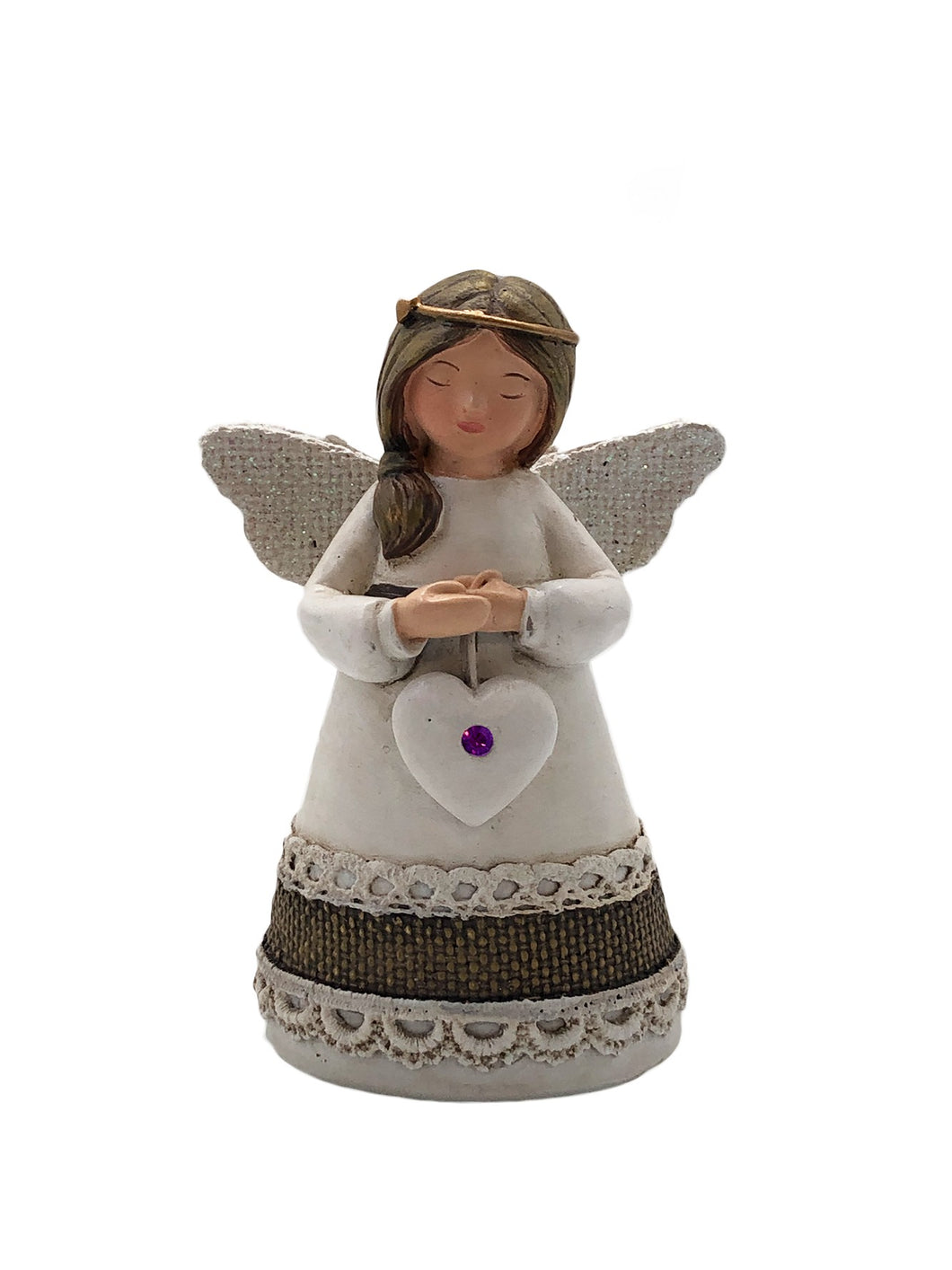 BIRTH STONE ANGEL- AMETHYST