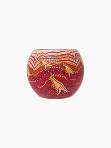 TEALIGHT CH ABORIGINAL KANGAROO