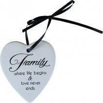 HANGING HEART FAMILY
