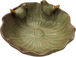 BOWL CLASSIC FLOWER W/BIRDS