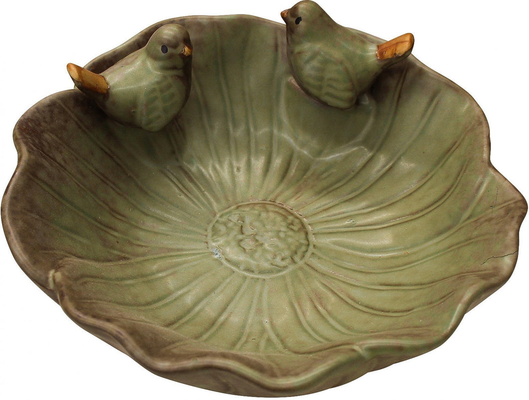 BOWL CLASSIC FLOWER W/BIRDS