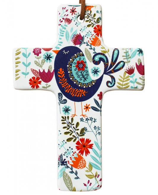 HANG CROSS BIRD GARDEN SMALL