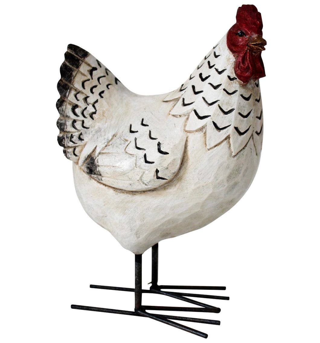 ROOSTER SITTING BLACK