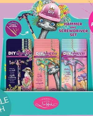 Printed hammer/screwdriver sets