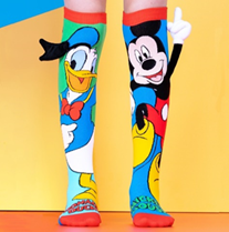 DONALD DUCK & MICKEY SOCKS Kids & Adults Size 6 - 99
