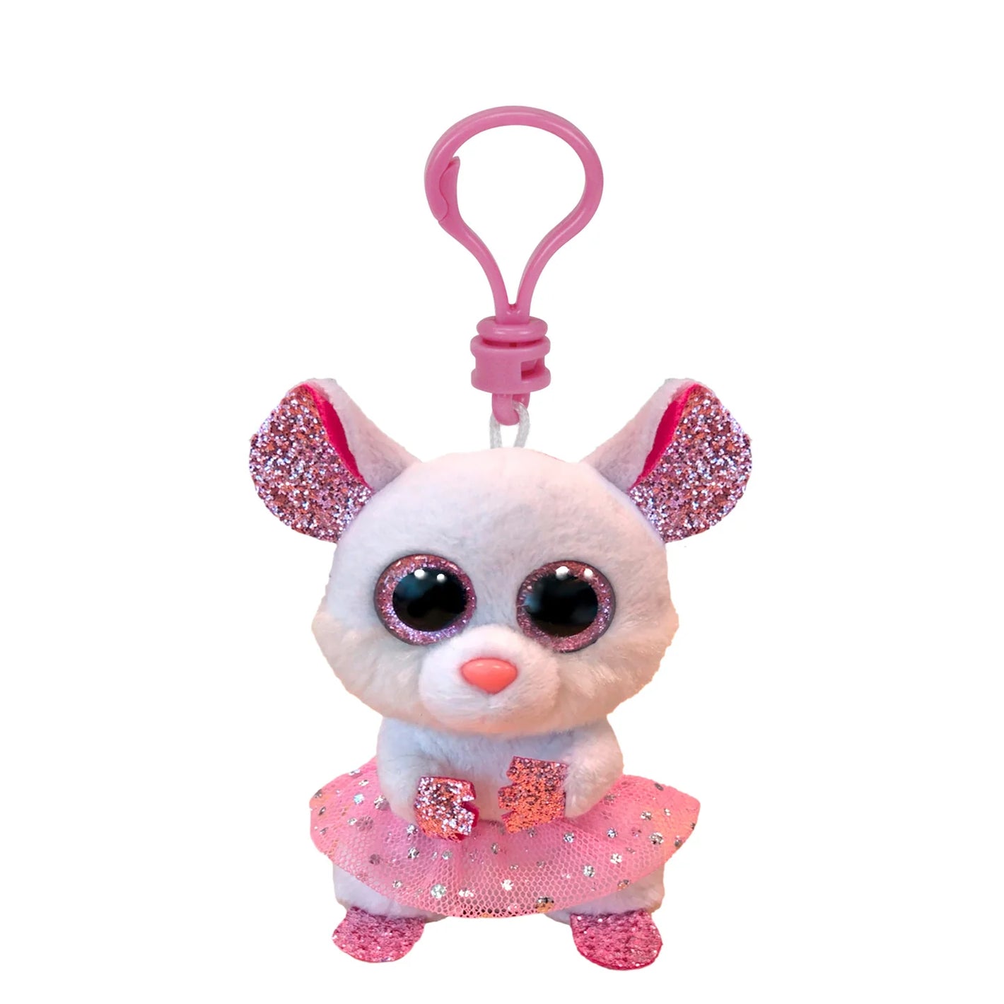 BEANIE BOOS CLIP NINA - MOUSE WITH TUTU