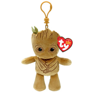 BEANIE BOOS MARVEL GROOT CLIP