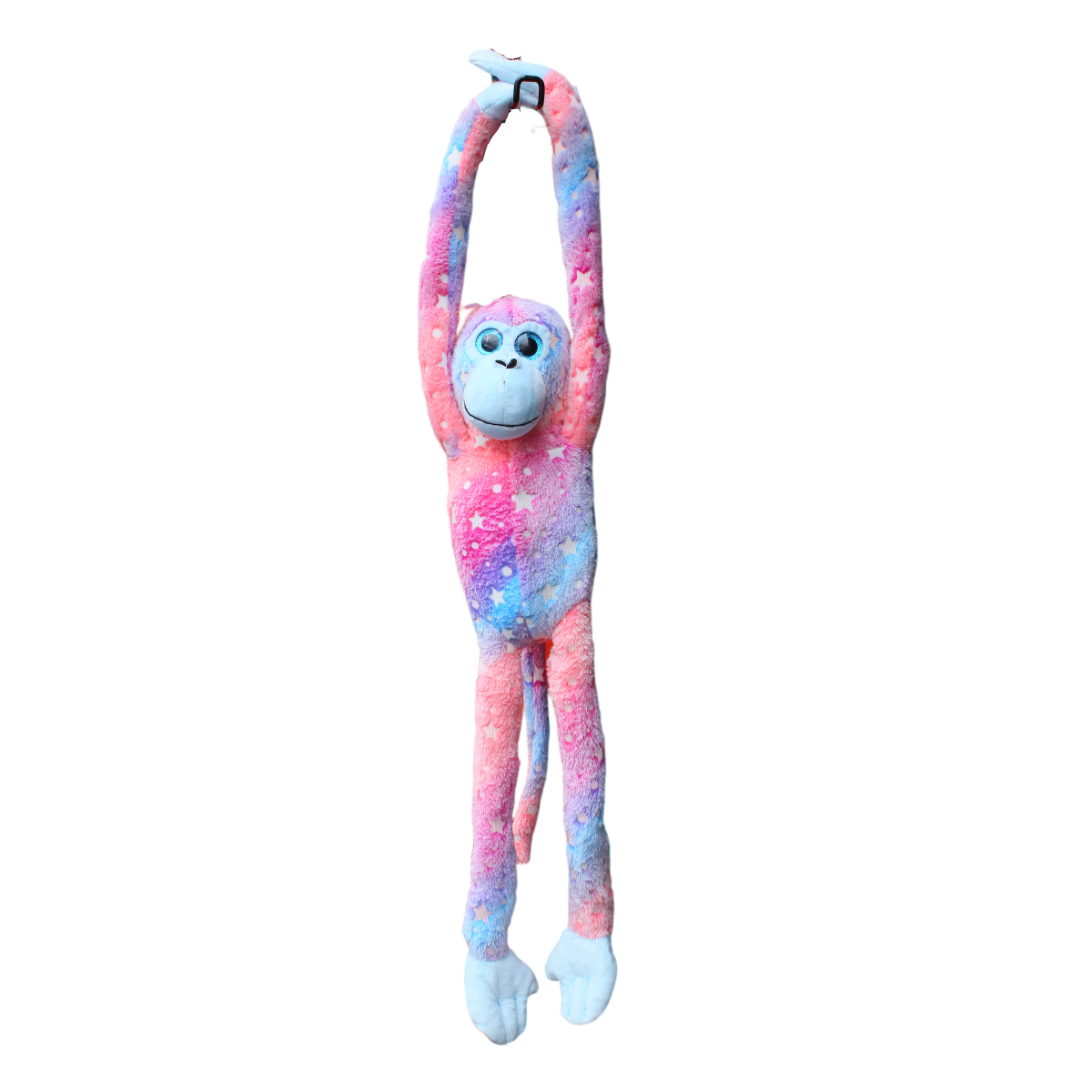 Eva Pink Blue Glow Monkey Huggable Plush Toy 60 cm Glow in the Dark