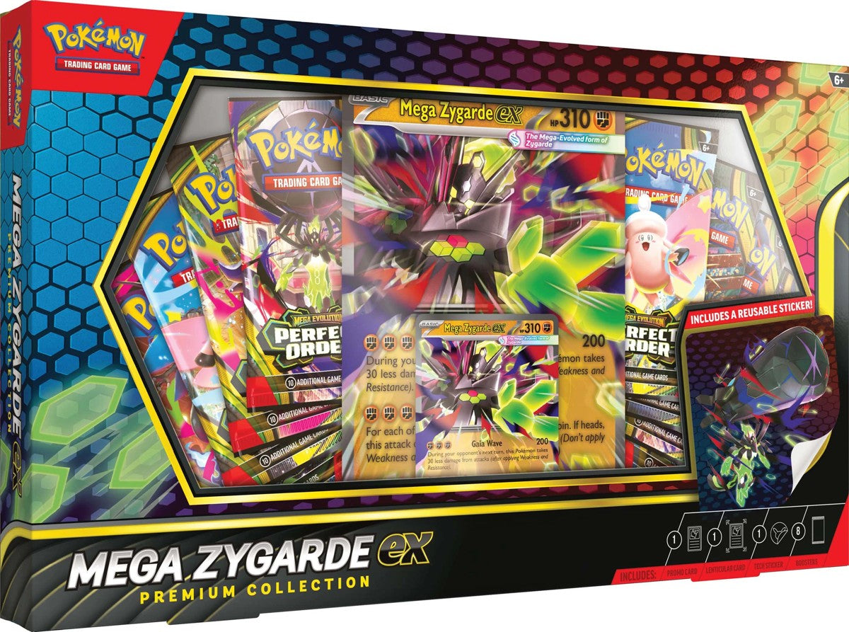 Pokemon TCG Mega Zygarde ex Premium Collection Box