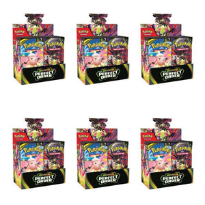 Pokemon TCG Mega Evolution Perfect Order - Booster Box X6 Sealed Case