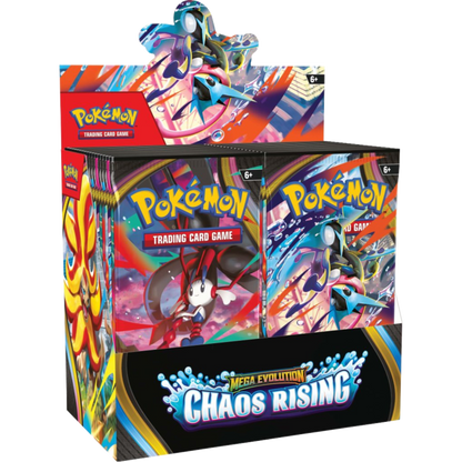 Pokemon TCG Mega Evolution Chaos Rising Booster Box 36 Packs Sealed