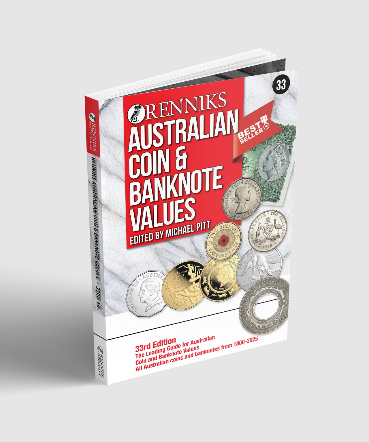 COIN AND BANKNOTES VALUES 33RD ED RENNIKS