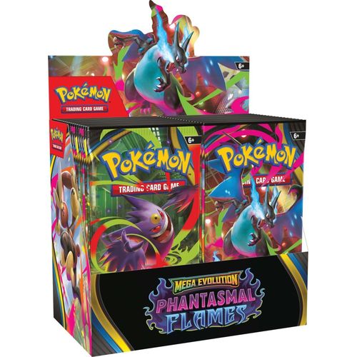 Pokemon TCG: Mega Evolution ME02 - Phantasmal Flames Booster Box ✅ In Stock ✅