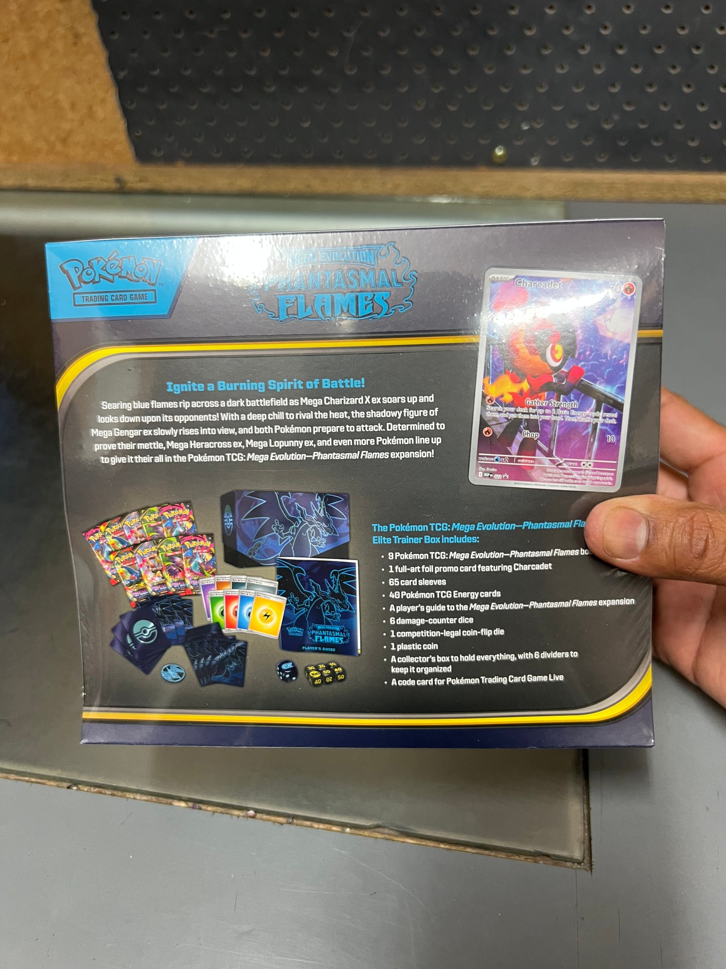 Pokemon TCG Mega Evolutions 2 Phantasmal Flames Elite Trainer Box