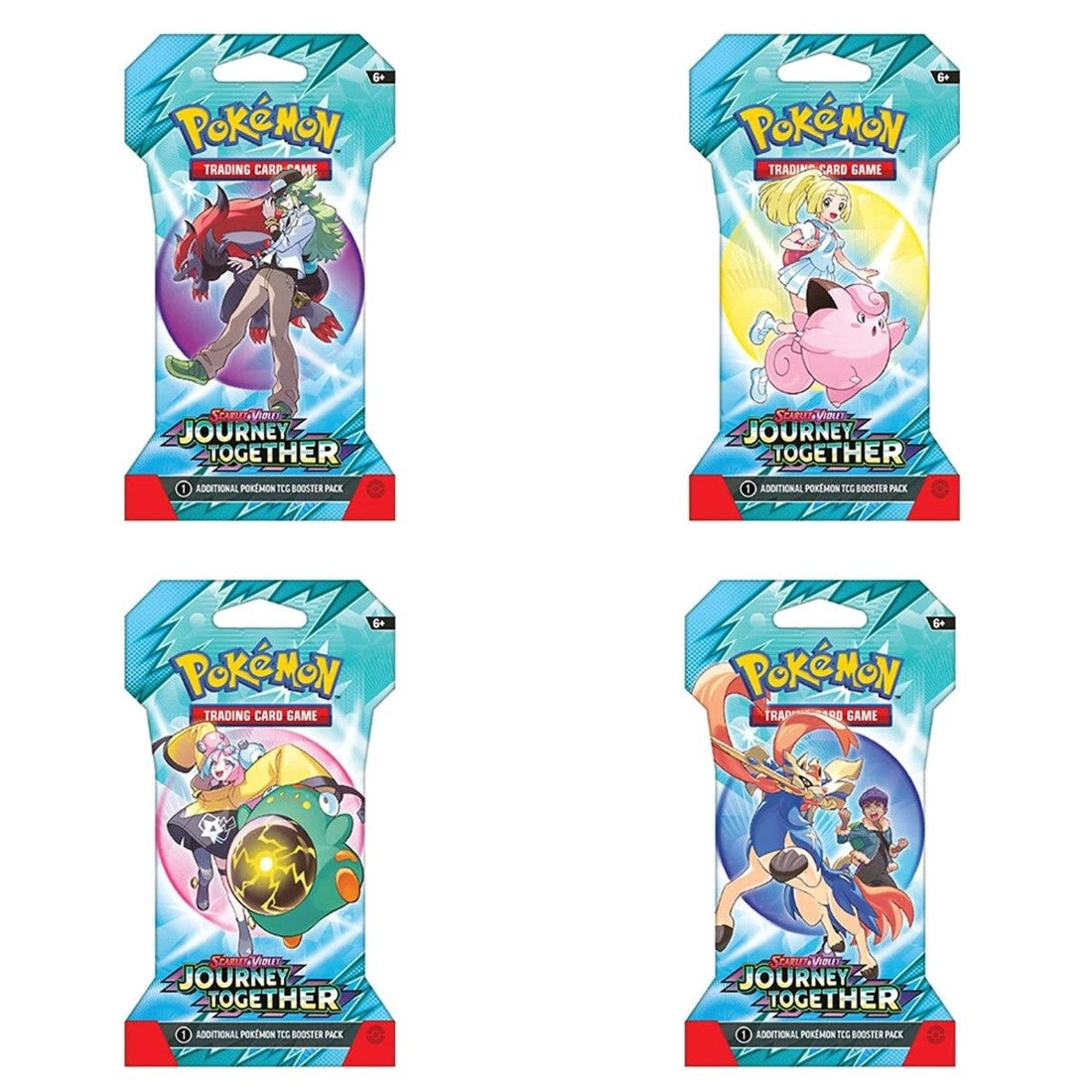 Pokemon TCG Scarlet & Violet 9 Journey Together Blisters