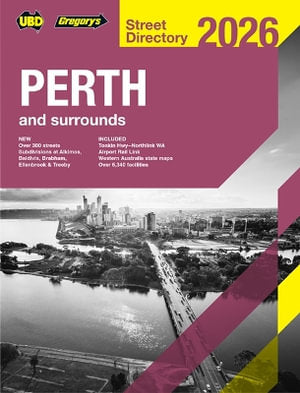 STREET DIRECTORY UBD/GRE 2026 PERTH 68TH ED