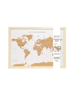 Travel Board World Small Map