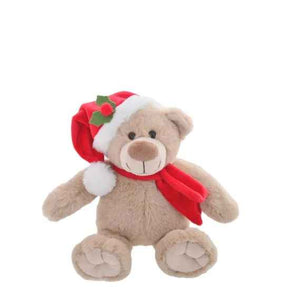 Christmas Teddy Bear Small Plush Toy Soft Stuffed Animal Xmas Gift