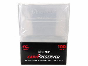 Ultra Pro Card Preservers in Clear Box 100ct