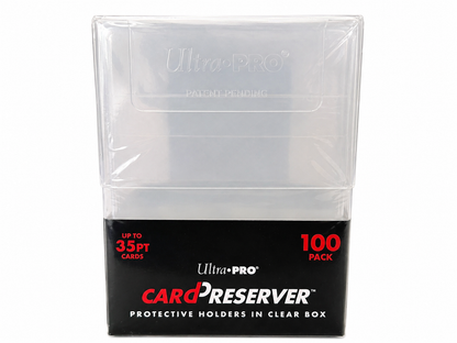 Ultra Pro Card Preservers in Clear Box 100ct