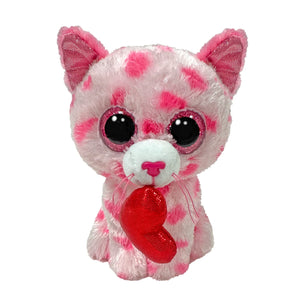 SWEET - Cat w Heart Reg Beanie Boo