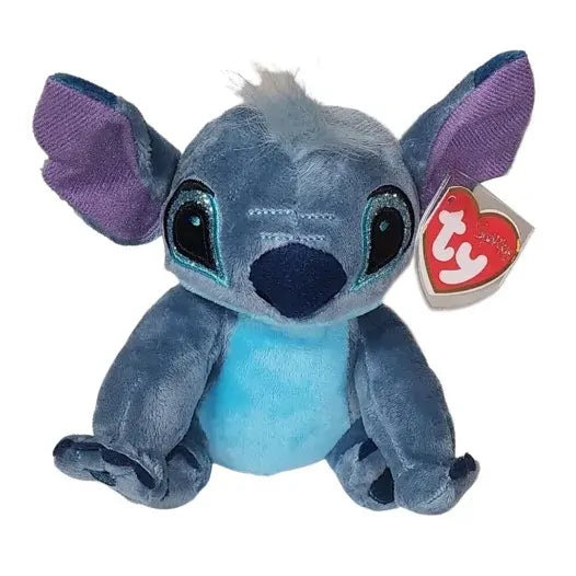 STITCH - Alien Blue Beanie Baby Disney